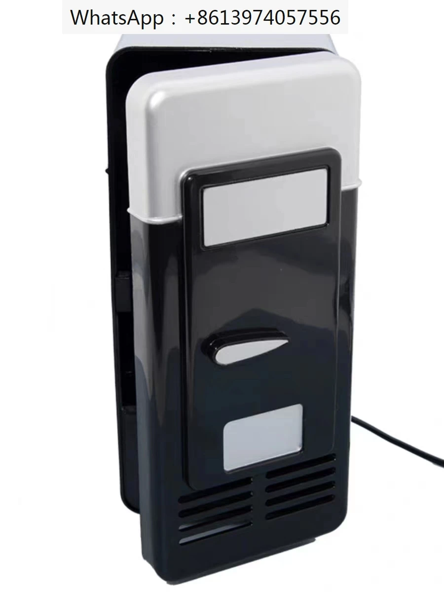 

Портативный мини-холодильник на 780 мл с питанием от USB, автомобильный охладитель напитков, домашняя настольная лодка, путешествия, бытовая техника