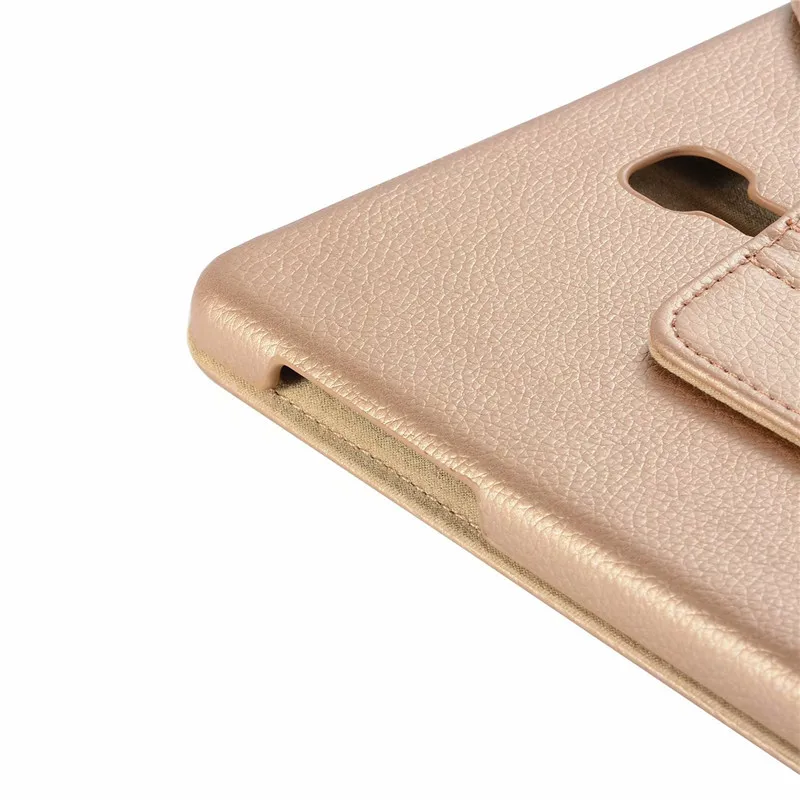 Tablet Case 360 Rotating Smart Case For Samsung Galaxy Tab A 10.5 T590 T595 T597 Flip Stand Leather Cover SM-T590 SM-T595+Film+pen