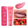 10g Moisturizing Lip Glow Blam Liquid Lip Gel Mask Reduce Lip Line Remove Dead Skin Peach Grape Lip Gloss Lips Care Product 3