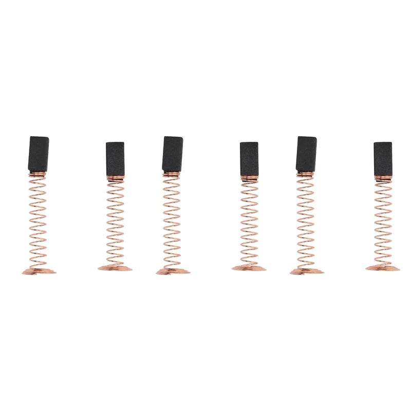 6Pcs Carbon Brush Motor For Dremel 3000 200 Brush Repairing Part For Electric Rotary Motor Tools