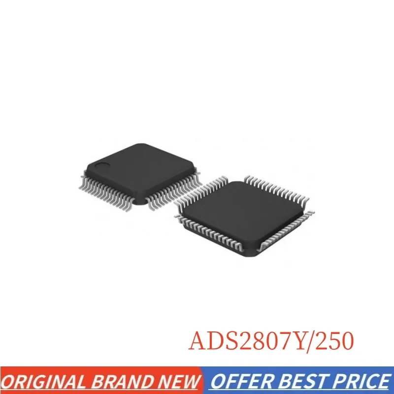 

New Original ADS2807Y/250 ADS2807Y QFP-64 Dual Channel 50Msps Sampling 12-bit Parallel analog-to-digital conversion chip ADC