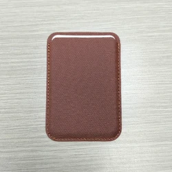 Techwoven Magnetic Card Holder Wallet in Sleek Design - Strong Magnetism (Sienna)