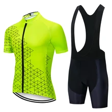 2022 Team Cycling Clothing Men Cycling Jersey Set Race Road Bike Shirts Suit MTB Bicycle Bib Shorts MTB Ropa Ciclismo Maillot