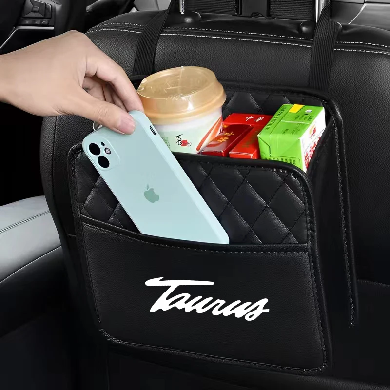 

Car seat back storage bag Multi-functional storage suspension bag For Ford Taurus 2000-2013 2014 2015 2017 2018 2019 Accessories