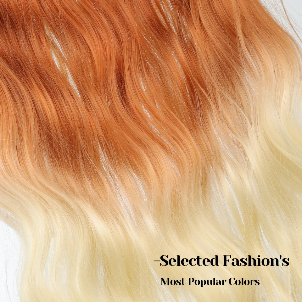 Synthetic Curly Invisible Wig for Women