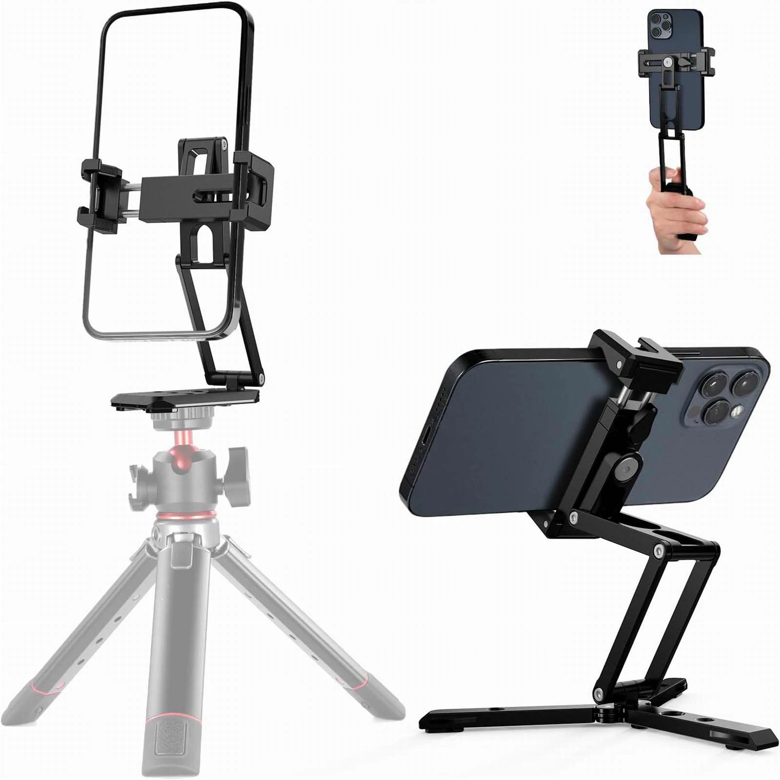 Mobile Stand Cp Holder For Vlogging Selfie Stick,Phone Tripod