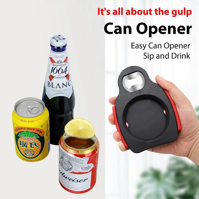 Topless Can Opener Multi-function Bottle Opener Can-do Compact Can Opener  Easy Twist Release Portable Space-saving Manual Steel - Openers - AliExpress