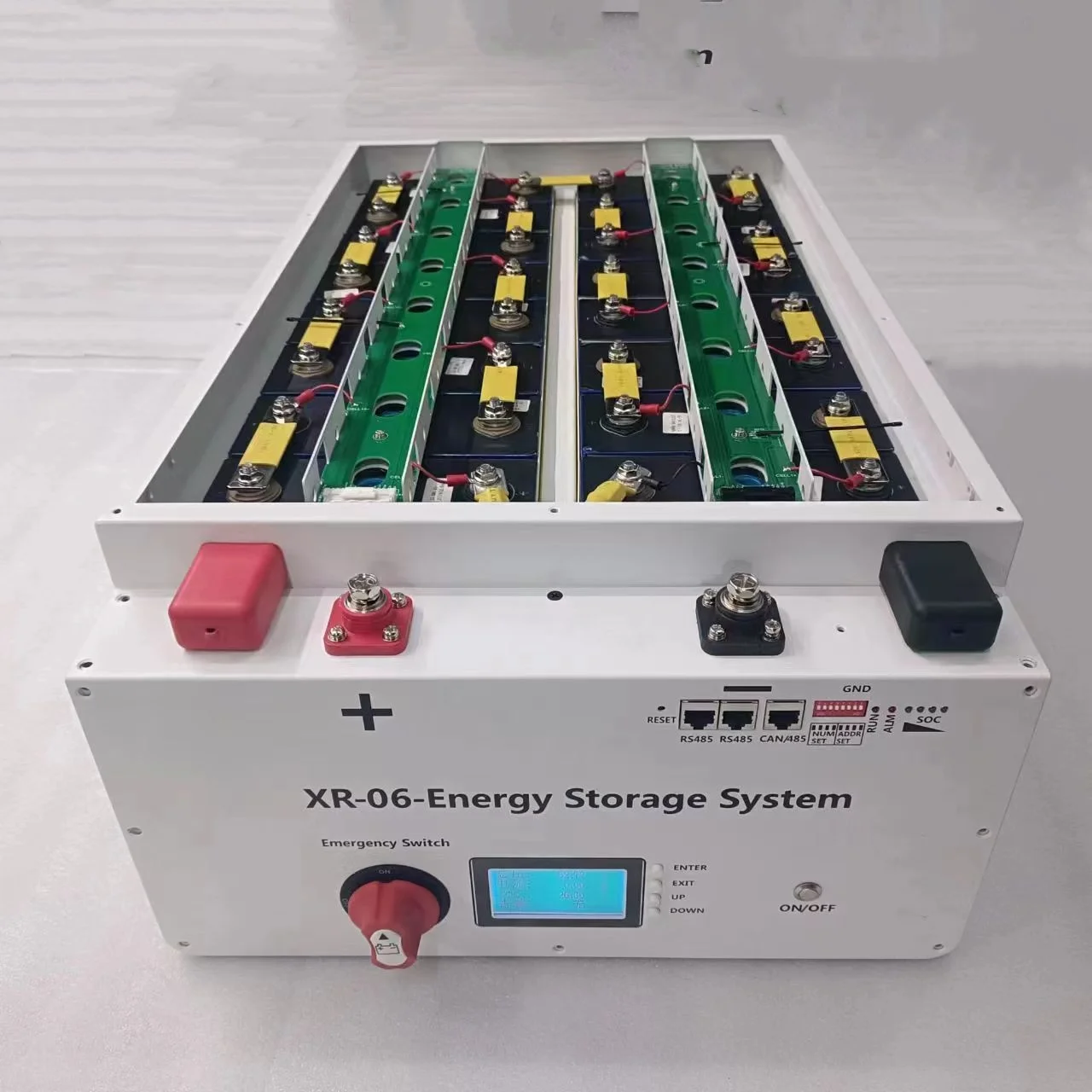 XR06-48V280AH Power Box LiFePO4 Battery Case Solar Home Energy Storage 16S 51.2