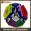Shengshou 8x8x8 Megaminx Magic Cube Puzzle SengSo Magic Cube 8x8 Dodecahedron Megaminxeds Toys 1