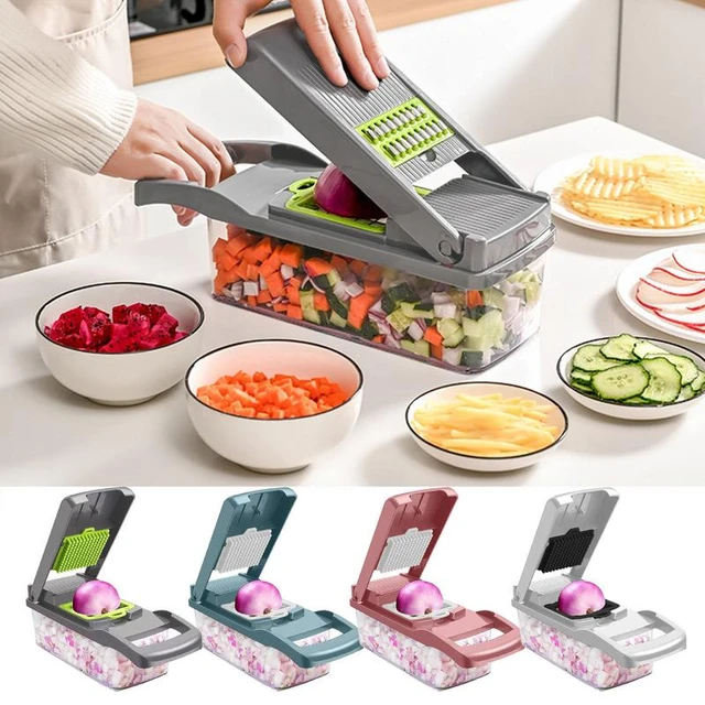 Multifunctional Vegetable Cutter Slicer  Vegetables Cutter Chopper -  Grater - Aliexpress