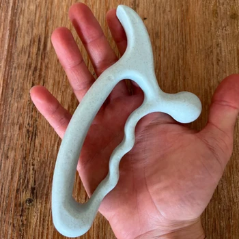 Nuovo Massaggiatore a Punta Grande per Agopuntura, Riflessologia Plantare e Manuale, Strumento Gua Sha per Massaggio Corpo e Mani