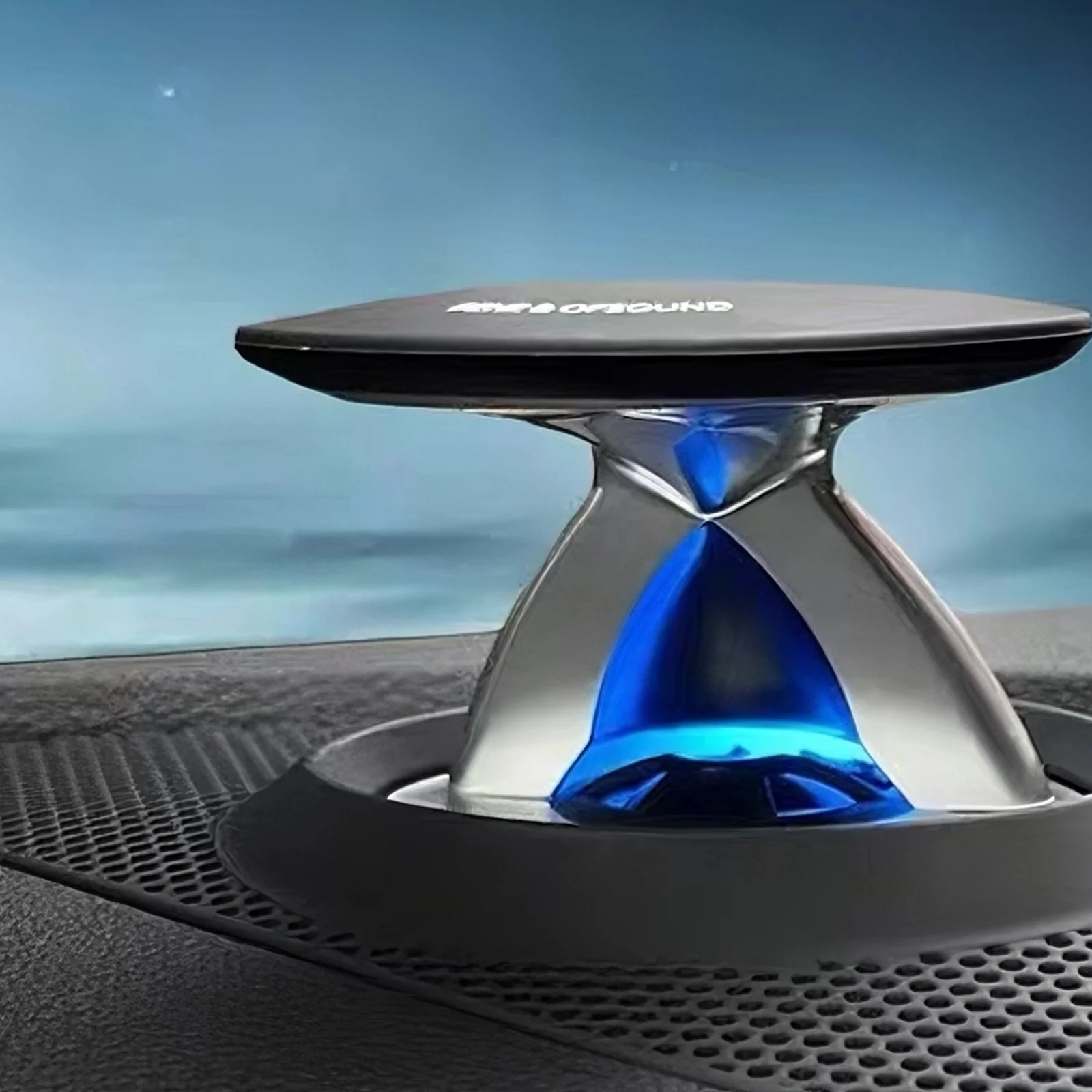 LED 32색 리프팅 트위터 스피커 전기 트레블 혼 아우디 A4 A5 A6 A7 Q5 Q7 Q8 C7 C8 B9 차량 계기판 장식 부품