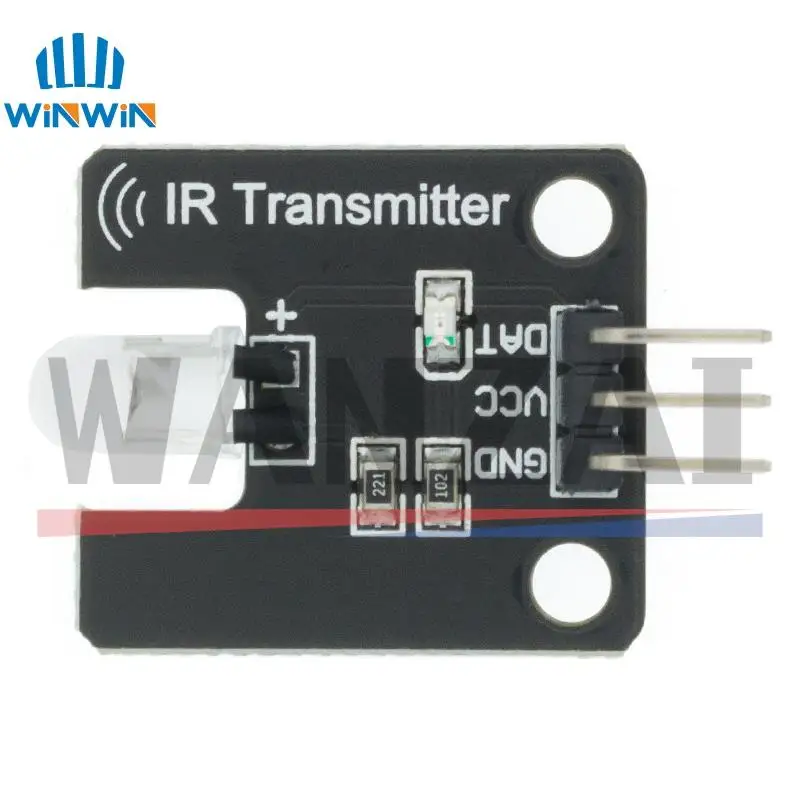 Kit Sensori IR Arduino - 5 Trasmettitori + 5 Ricevitori Infrared 38kHz Con Cavi