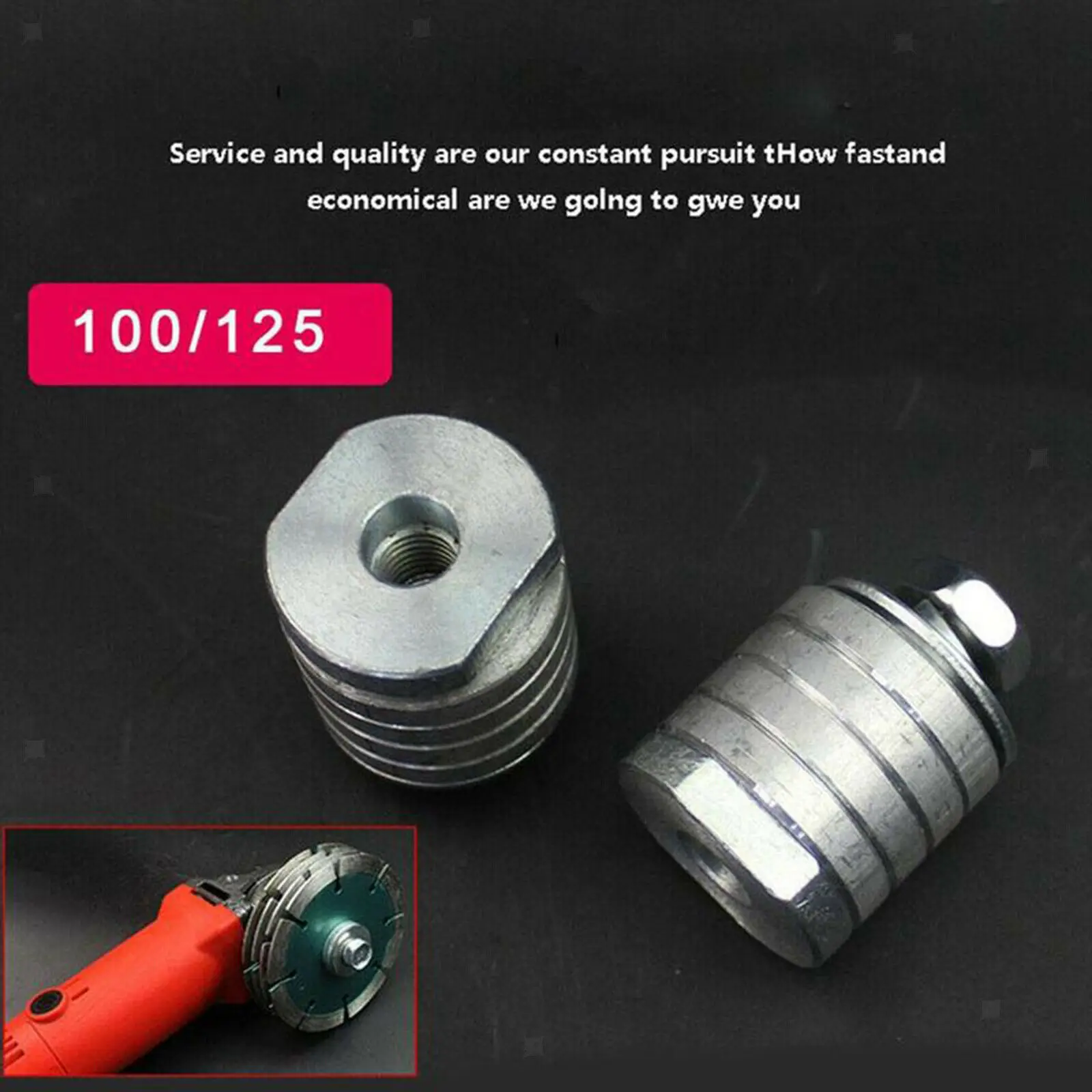 

1PCS M10 M14 Angle Grinder To Grooving Machine Adapter 100/125 Type Angle Grinder Polisher Interface Converter Power Tools