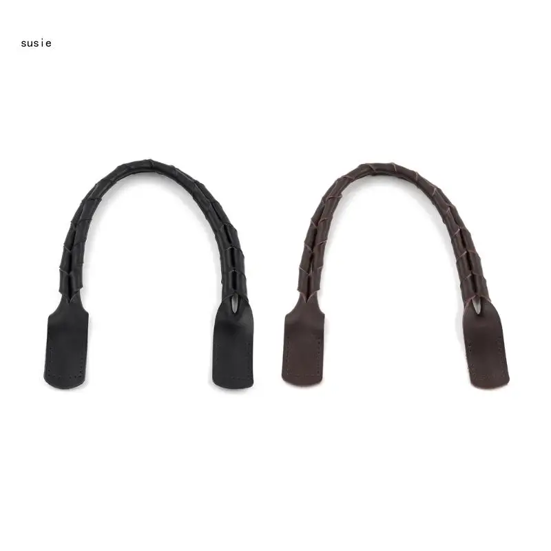 

X7YA Sturdy Braided PU Strap for Women's Clutches and Pouches Elegant and Fashionable Handbag Belt Bag Accessory