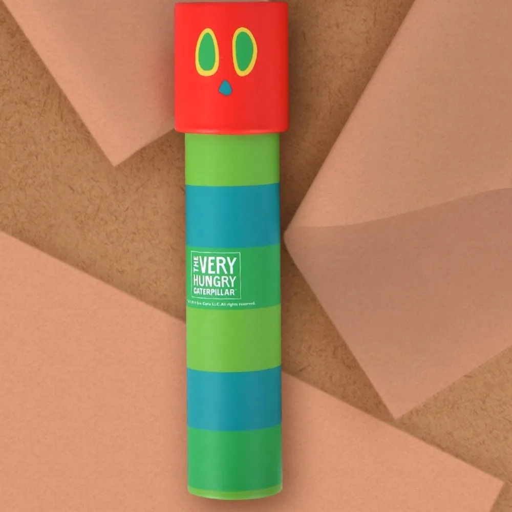 Fancy The Very Hungry Caterpillar Kaleidoscope Scalable Puzzle Educational Optical Toy Imaginative Different Patterns Kids