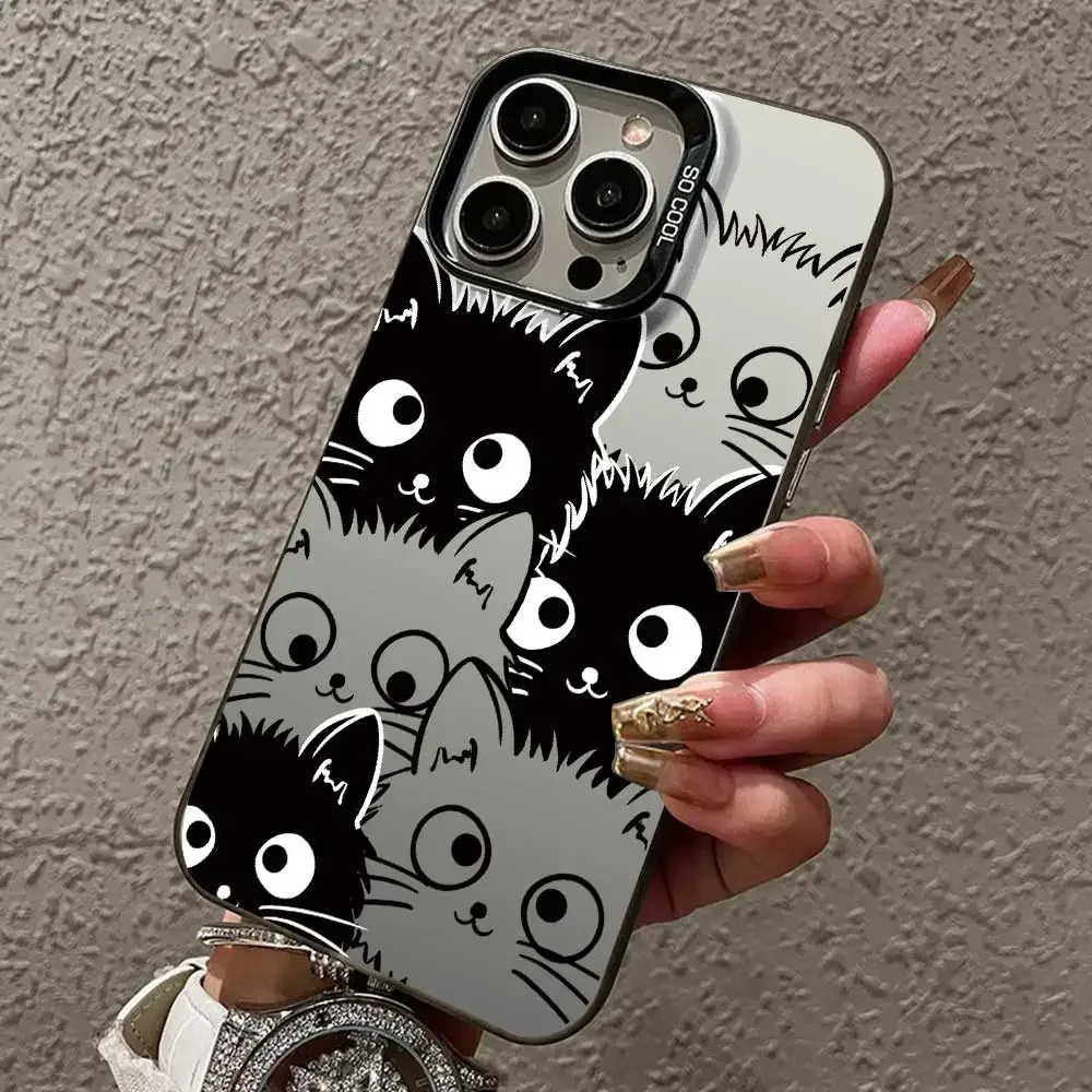 Cute Animal Soft Silicone Phone Case - Silver IMD s