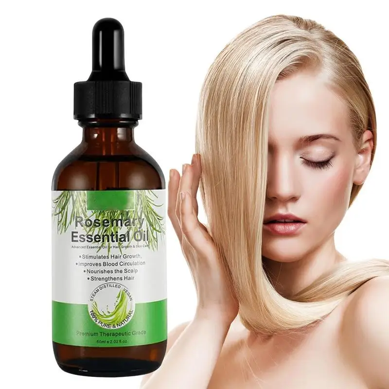 

60ml Organics Rosemary Hair Care Oil Strengthen Hair Roots Anti Hair Loss Oils Products For Men Women