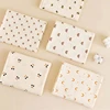 Baby Cotton Swaddle Blanket Muslin Bath Towel Newborn Crinkle Fabric Stroller Cover Wrap  Gauze Toddler Sleep Blanket 1