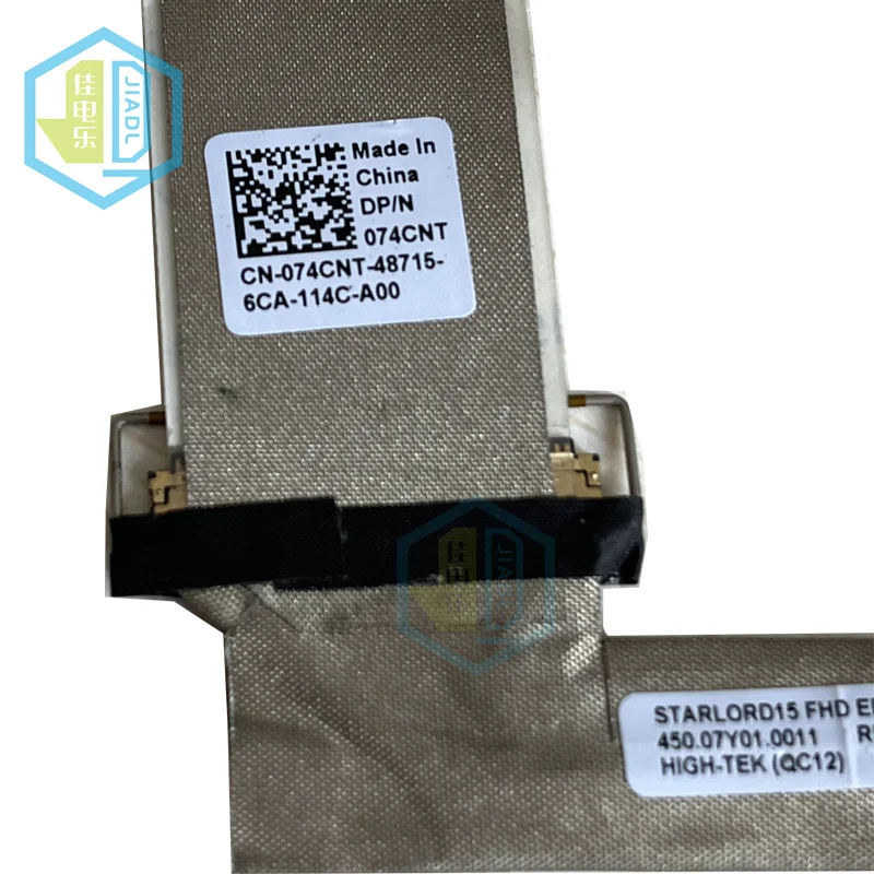 Portátil Lcd Edp Fhd Lvds Cabo Flexível para Dell Inspiron 15 7569 7579 5579 5578 P58f 074cnt 74cnt 450.07y01. 0011 450.07y01. 0001 Novo - Imagem 3