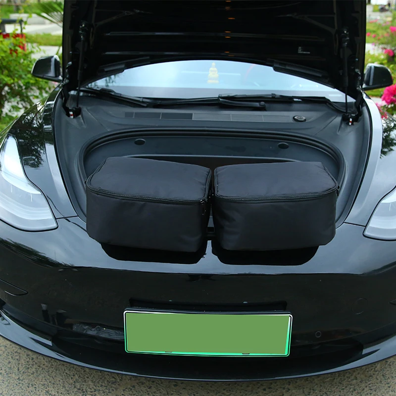 

For Tesla Model 3 Frunk Cooler bag Outdoor Insulation Bag Front Trunk Storage Organizers 2017-2023 2024 Model 3 Accessories
