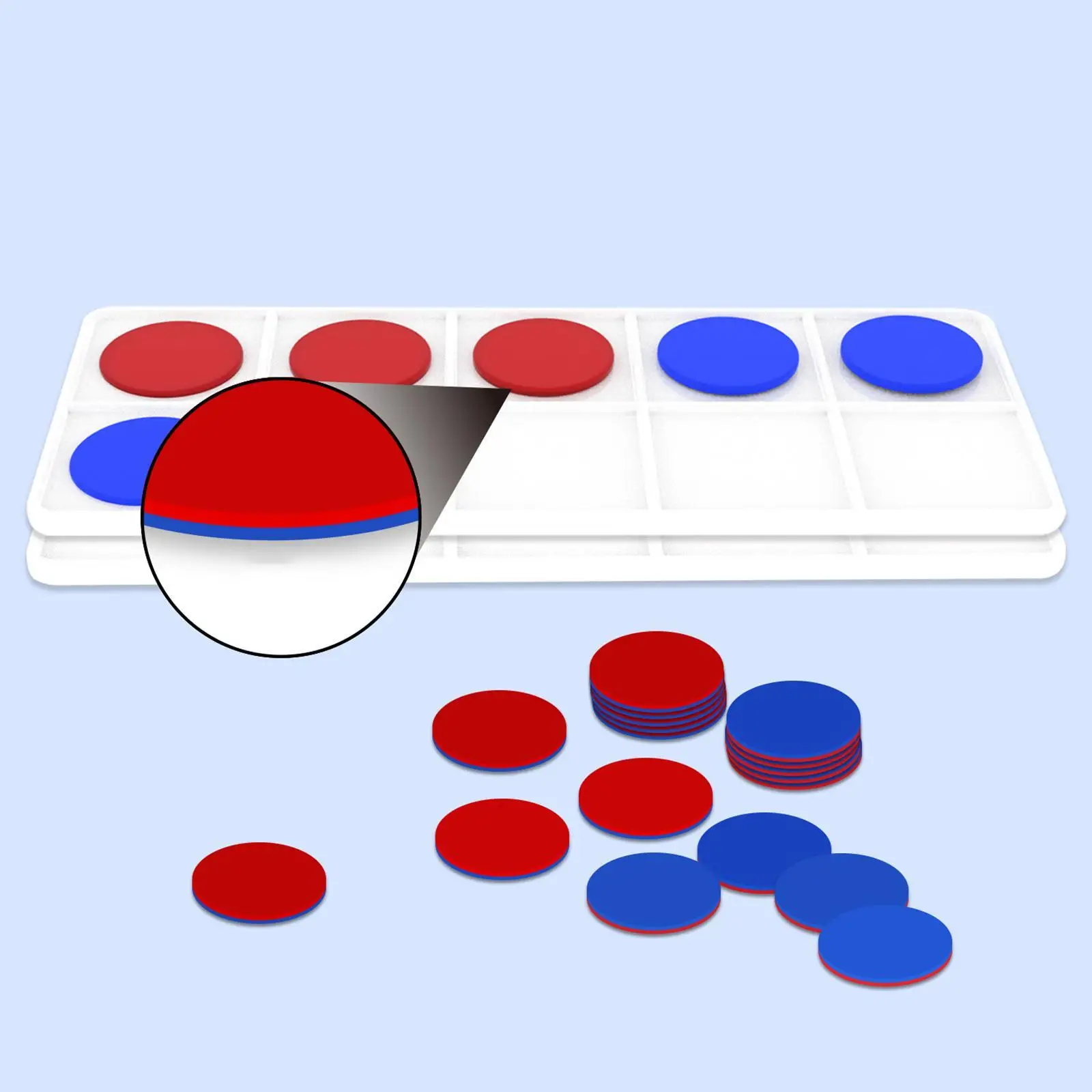 

Магнитный пластиковый набор из десяти рамок для ранней математики для детей начальной школы стандарт 400 г