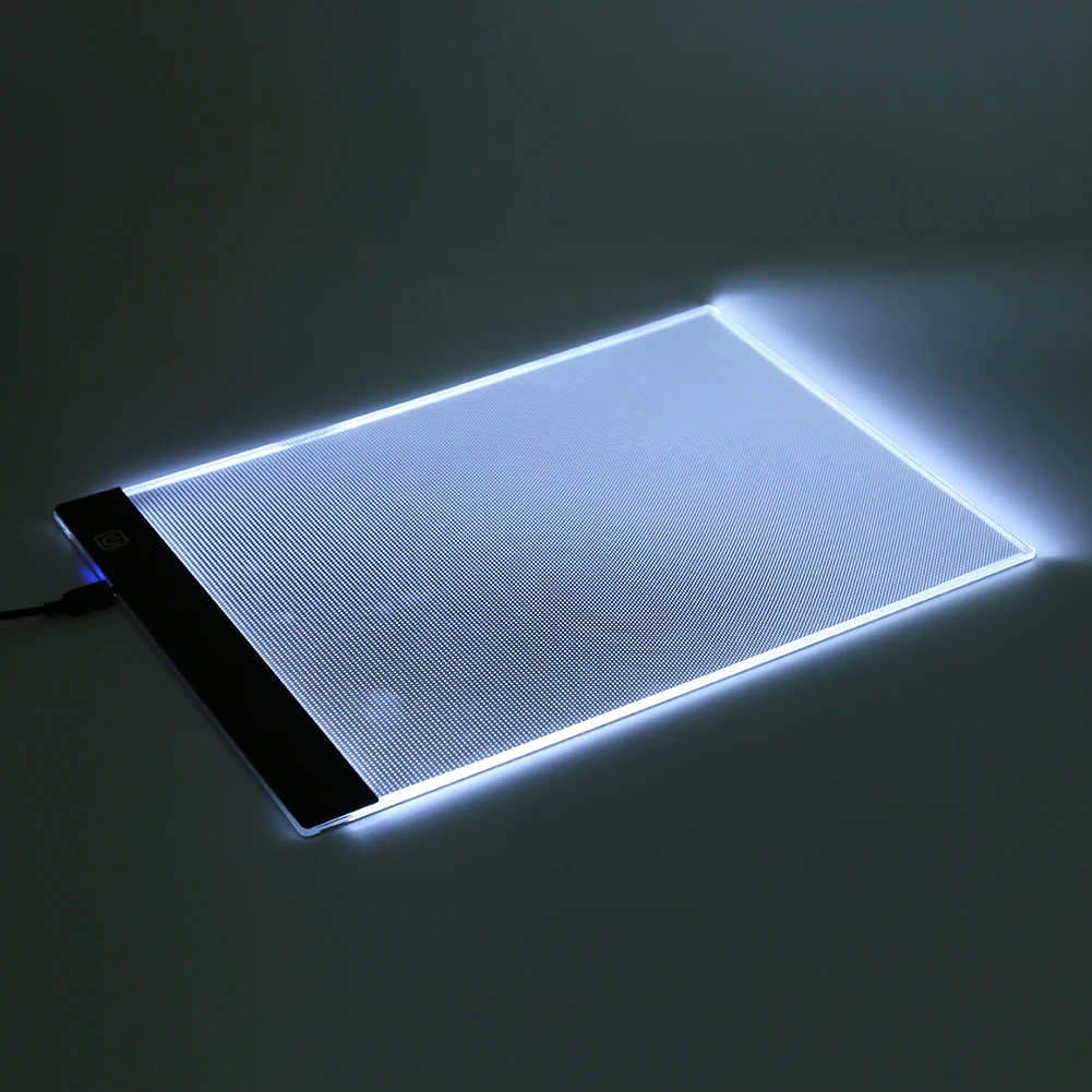 A4 K2 LED 아티스트 씬 타입 스텐실 드로잉 보드 라이트 트레이싱 테이블 패드