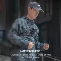 Magnetic Chest Strap Concealable Wearable Devices for Gopro 13 12 11 Insta360 Ace Pro 2 DJI Osmo Action 5 Pro 4 3 Action Cameras - Image 5