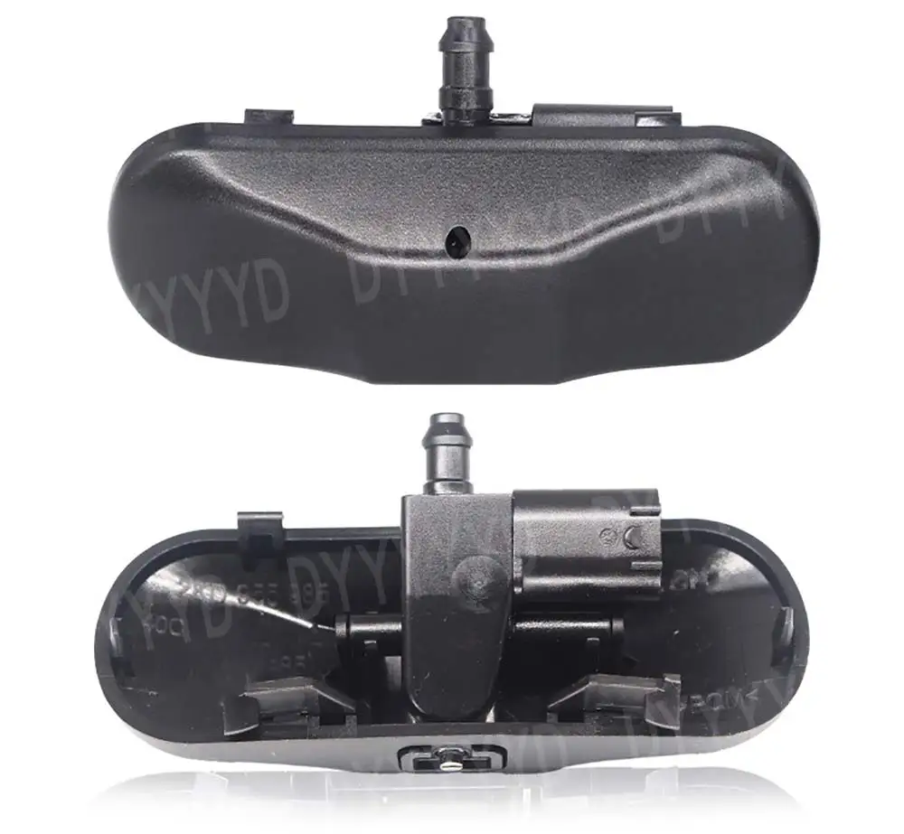2pcs Car Front Windshield Washer Nozzles Jet Heated For Audi TT A1 8X A4 B8 Q3 Q