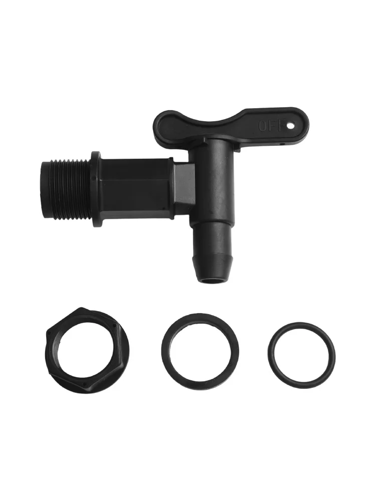 Kunststoff-Wasserhahn für Haus & Garten, Hochwertig, 25,4mm Gewinde, Regenwasser-Absaughahn, IBC-Wasserbehälter-Adapter, Bier-Zapfhahn, Bestseller – Detail 32