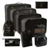 9pcs Travel Organizer Packing Storage BagsLuggage Organizers Travel Cubes for Suitcase with Toiletries Bag for Clothes Shoes 1