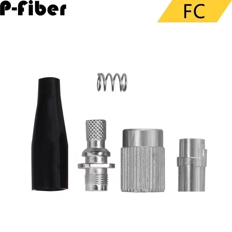 SC 커넥터 키트, LC FC ST 3.0mm 126um 세라믹 페룰, 단일 모드 광섬유 커넥터 Ftth 액세서리, 200 개
