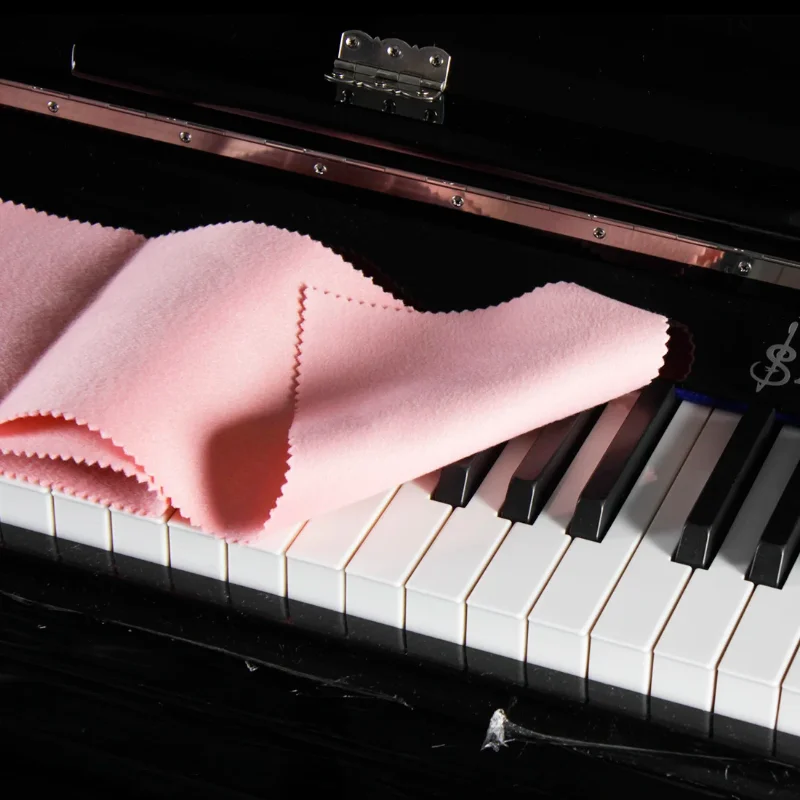 1PC Durable Flannel Piano Key Cover Keyboard Protective Dirt-Proof Cover Keyboard Cover Piano Accessories Part