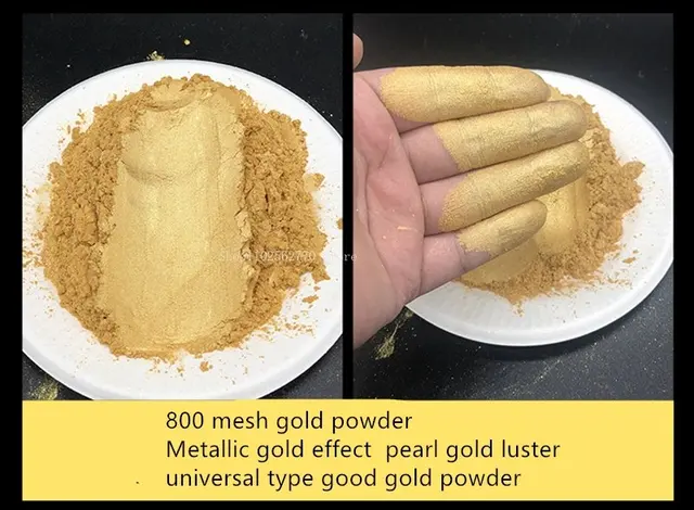 100g German Gold Powder Super Bright Flash Powder Paint DIY Suitable for  Art Advertising Decorative Temple Buddha Painting - AliExpress