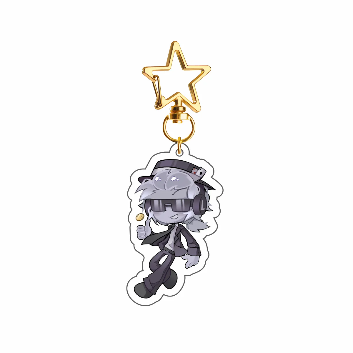Game Guest 1337 Forsaken 6CM Acrylic Keychains Noob Shedletsky John Doe c00lkidd Elliot Key Ring Pendant Gaming Fans Gifts
