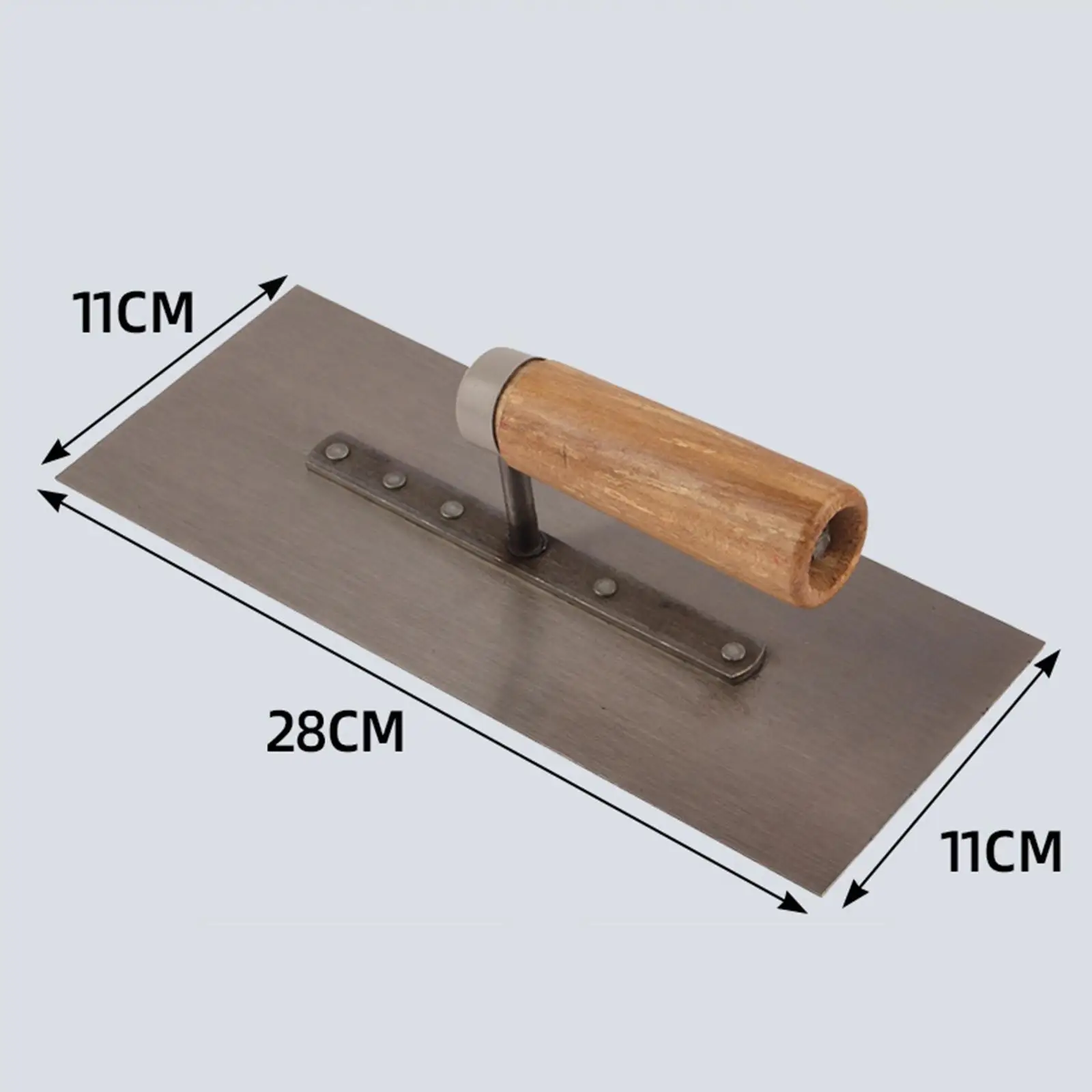 Masonry Finishing Trowel Bricklaying Trowel Bricklayer Professional Hand Tool Drywall for Tile Flooring Grout