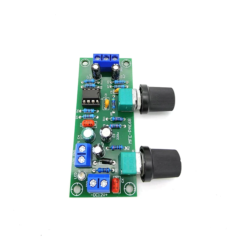 High-precision Single Supply Low Pass Filter Board Subwoofer Preamp Board 2.1 Channel DC 10-24v 22hz-300hz audio amplifier board,pre amplifier,low pass filter