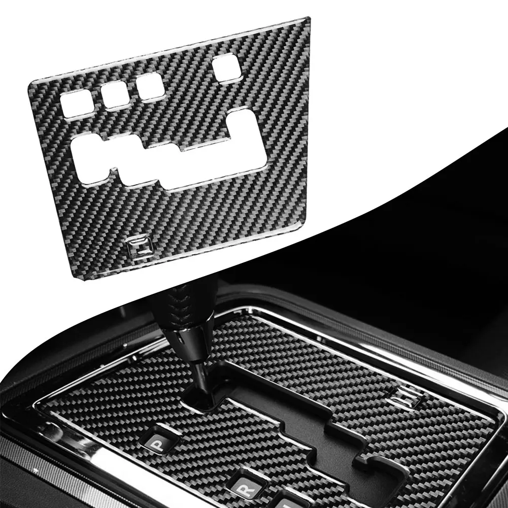 

Наклейка на панель коробки передач из углеродного волокна для Dodge For Challenger 2008-2014 1x