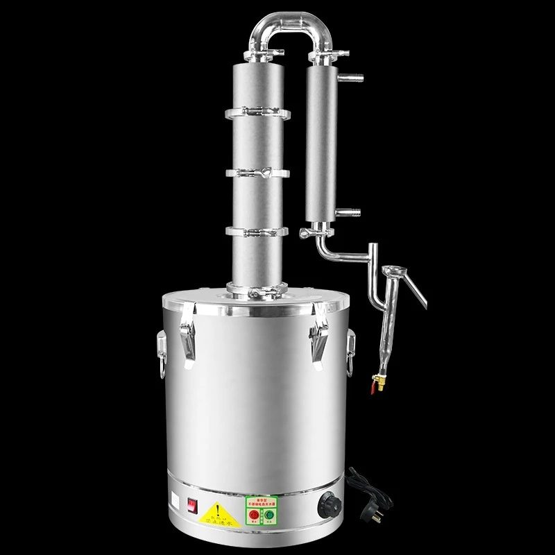 Electric heating brandy pure dew essential oil machine distiller self-made Baijiu and fruit wine brewing equipment household 6