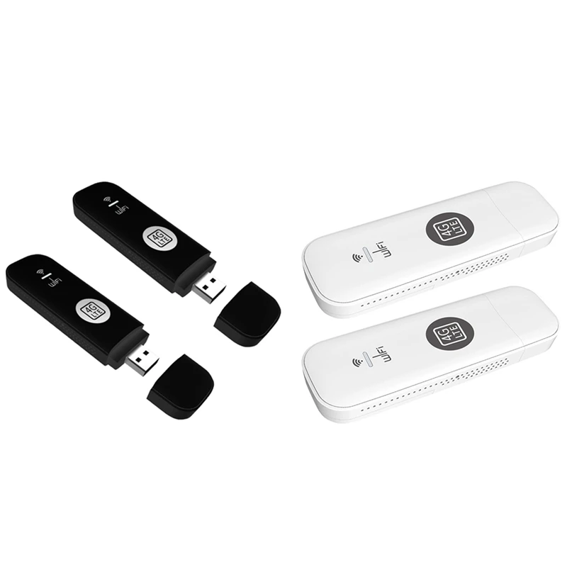 

2Pcs 4G USB WIFI Modem With SIM Card Slot 4G LTE Car Wireless Wifi Router Support B1/3/5/7/8/20/28 European Band
