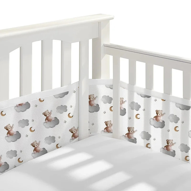 Multipurpose Knot Design Crib Bumpers for Baby Bedding Accessories Baby