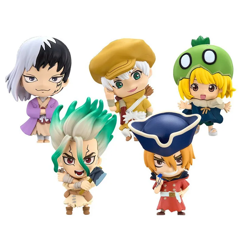 Bandai Original GASHAPON ONLINE Dr.STONE Anime Figure Asagiri Gen Action  Figure Toys For Kids Gift Collectible Model Ornaments