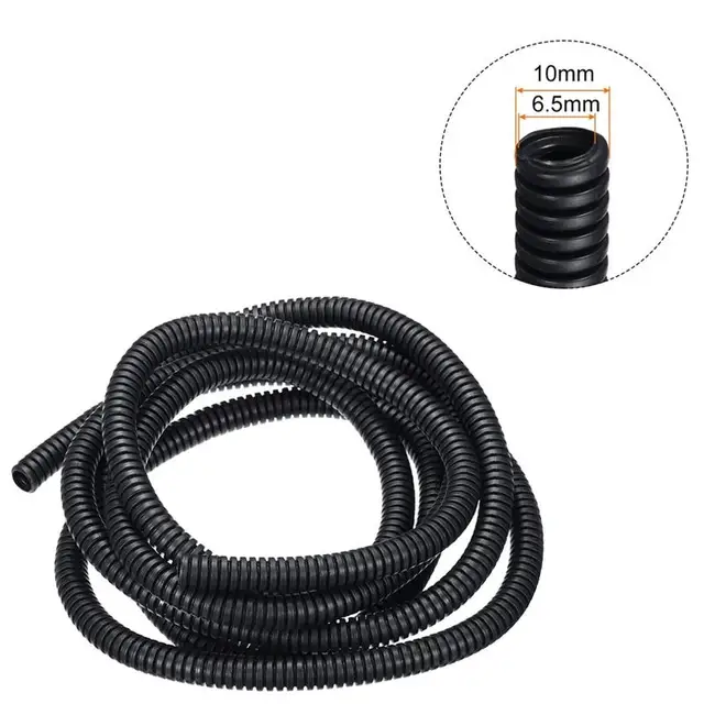1-6 متر النايلون الأسلاك تسخير غلاف Pipe7m-28mm المموج سيارة كابل العزل أنبوب الأسلاك الكهربائية حماية الملحقات