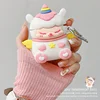 Funda para airpods unicornio audifonos