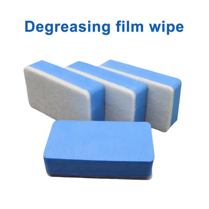 Car Glass Oil Film Cleaner 5pcs Glass Cleaner For Home Cleaning Wipe Board Oil Film Cleaning Removal Wipes For