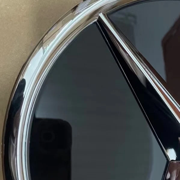 벤츠 C E R V VITO S CLA CLB W176 GL GLE GLC GLS W204 W205 W213 W253용 3D 프론트 그릴 스타 로고 엠블럼 배지
