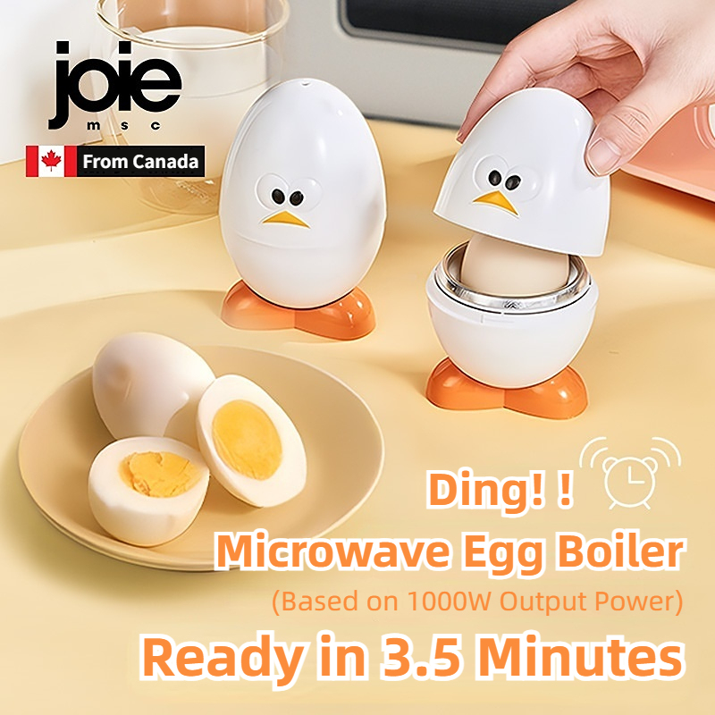 Joie Microwave Egg Boiler eggy Microwave Egg Poachers Cooker Steamer Box for Chicken and Quail Eggs Kitchen Tools Egg Tools