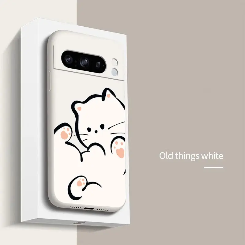 Fluffy Kitten Bracelet Silicone Phone Case Cover