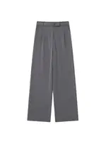Women Fashion With Darts Front Pockets Wide Leg Pants Vintage High Waist Zipper Fly Female Trousers Mujer - Image 2