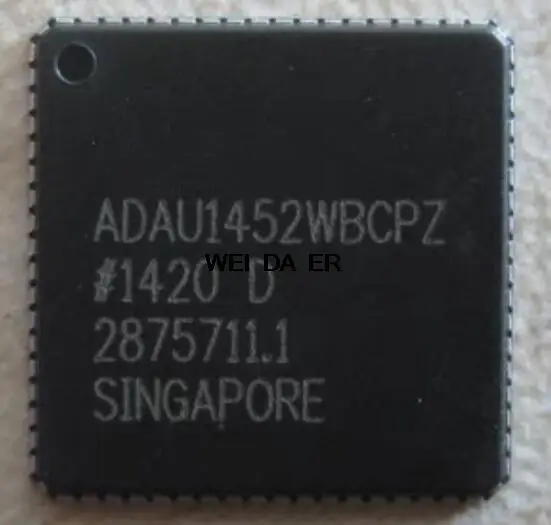 

100% NEW Free shipping 5PCS/LOT ADAU1452WBCPZ ADAU1452WBCP ADAU1452 LFCSP-72 MODULE new Free Shipping